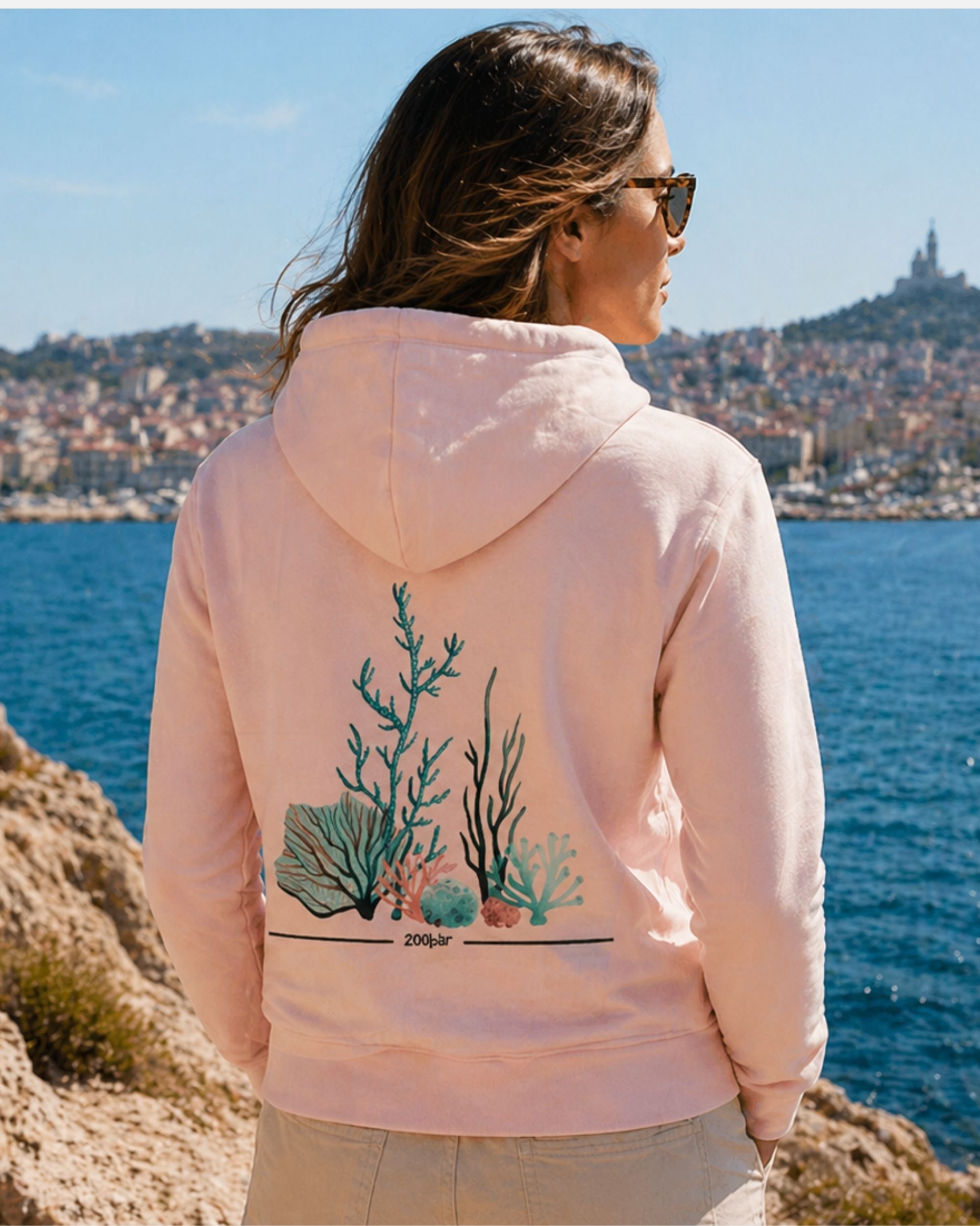 Sweat épais - Corail
