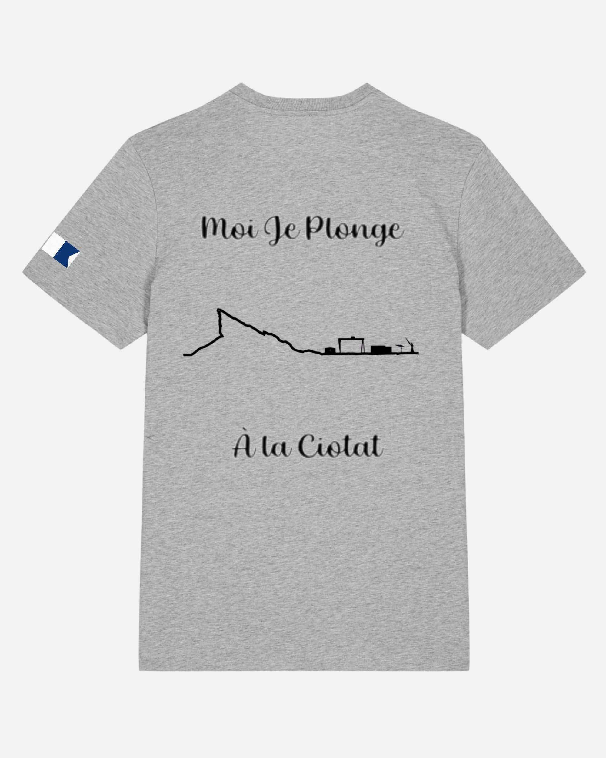 T-shirt Club Anaya plongée Gris