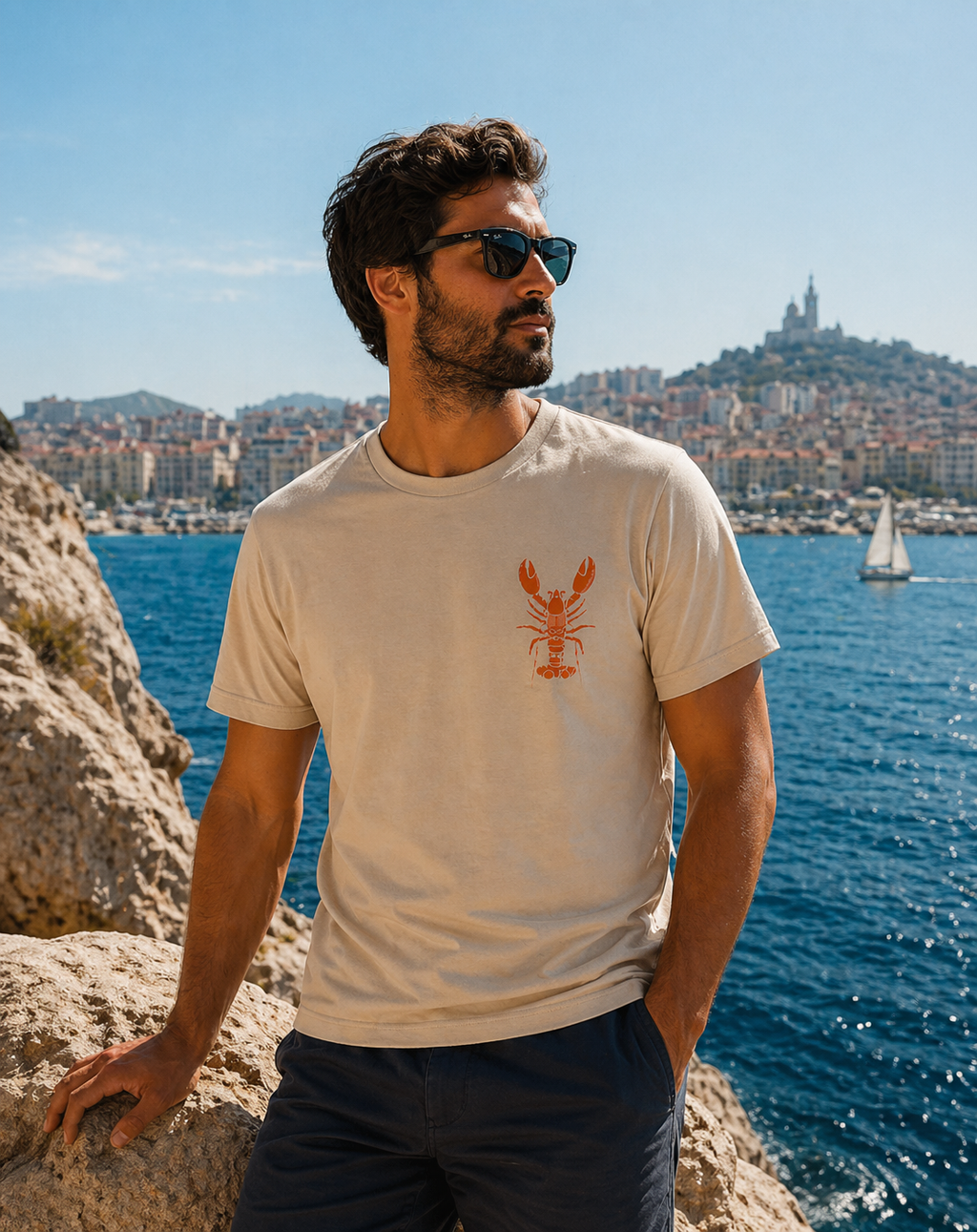 T-shirt Homard