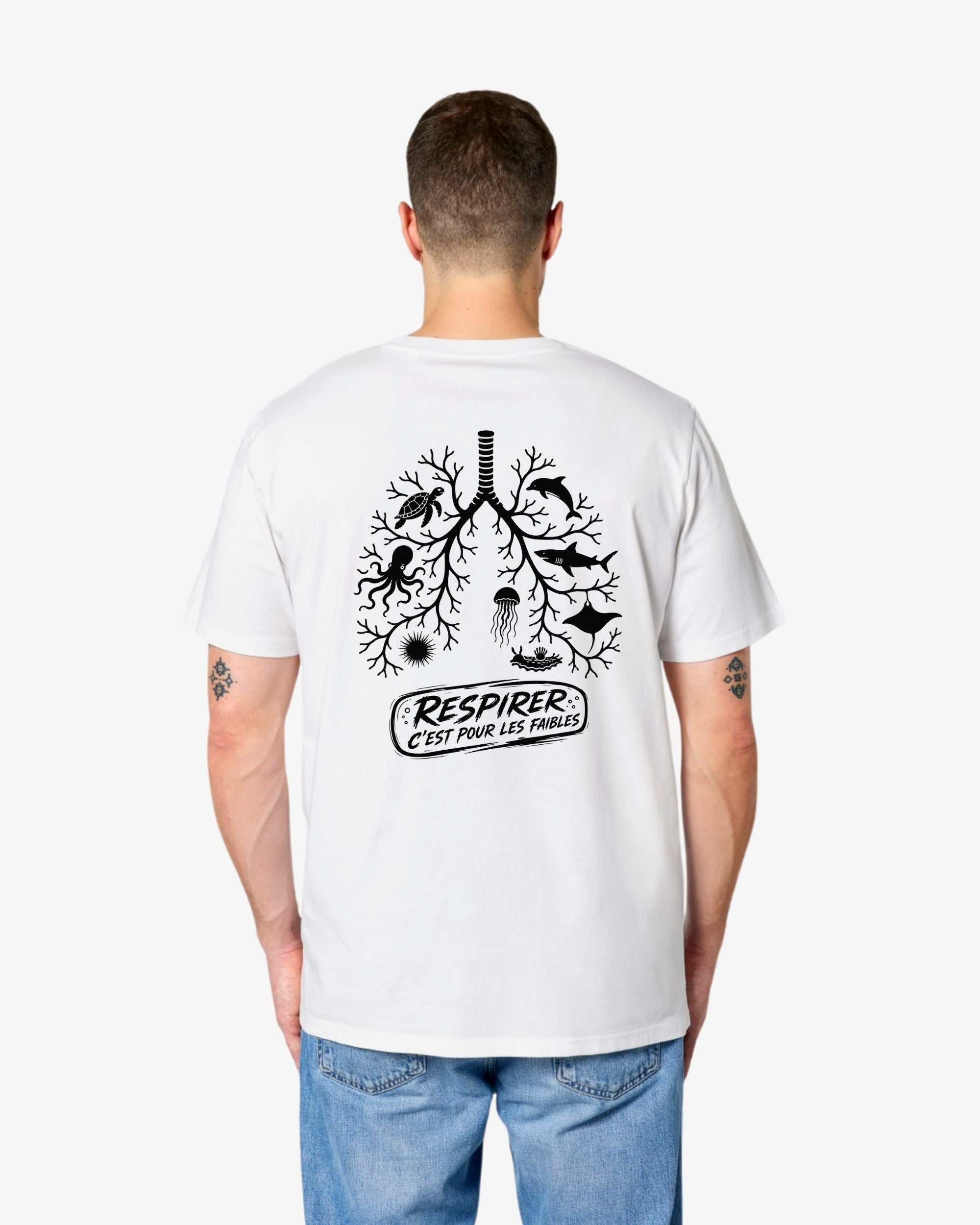 T-shirt Club CAM 180 - BLANC