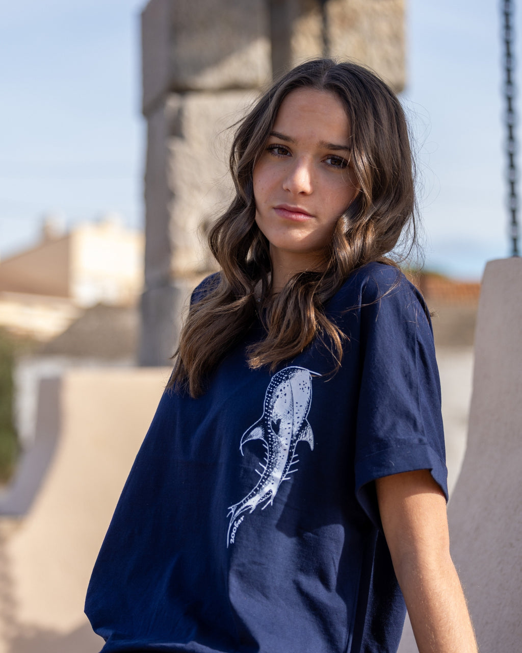 T-shirt loose - Requin baleine