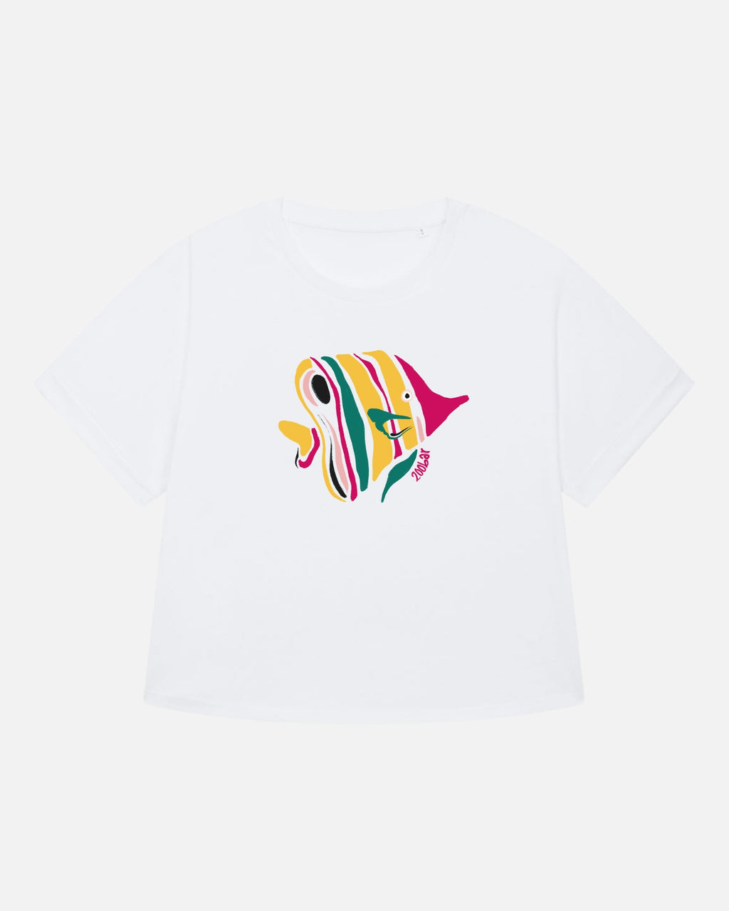 T-shirt loose - Poisson papillon