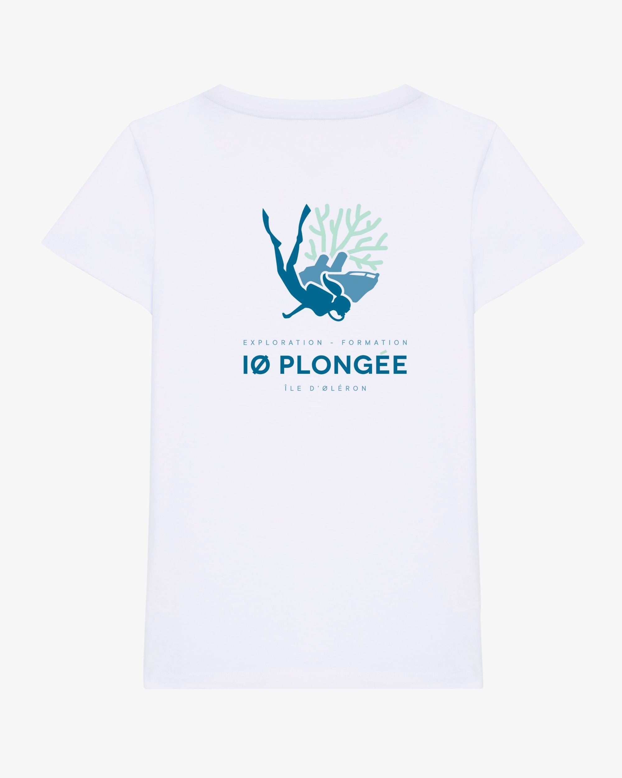 T-shirt IO plongée - Col V