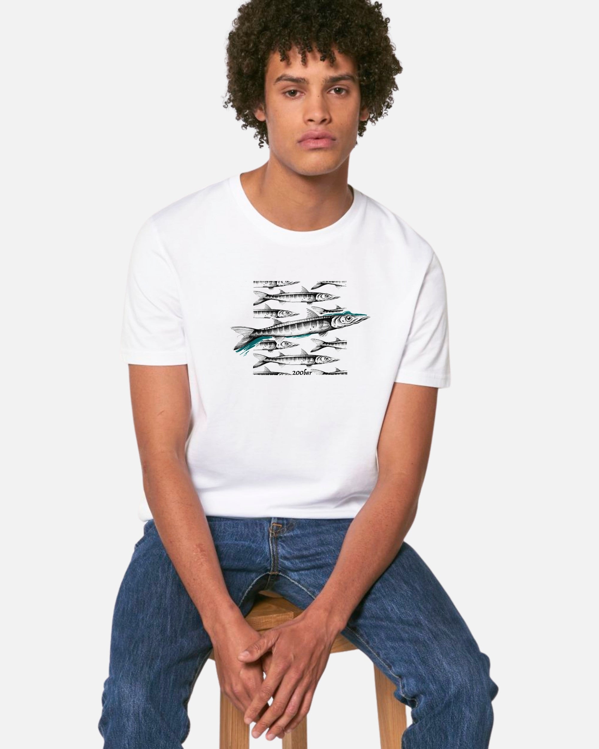 T-shirt coton  - Banc de Barracuda