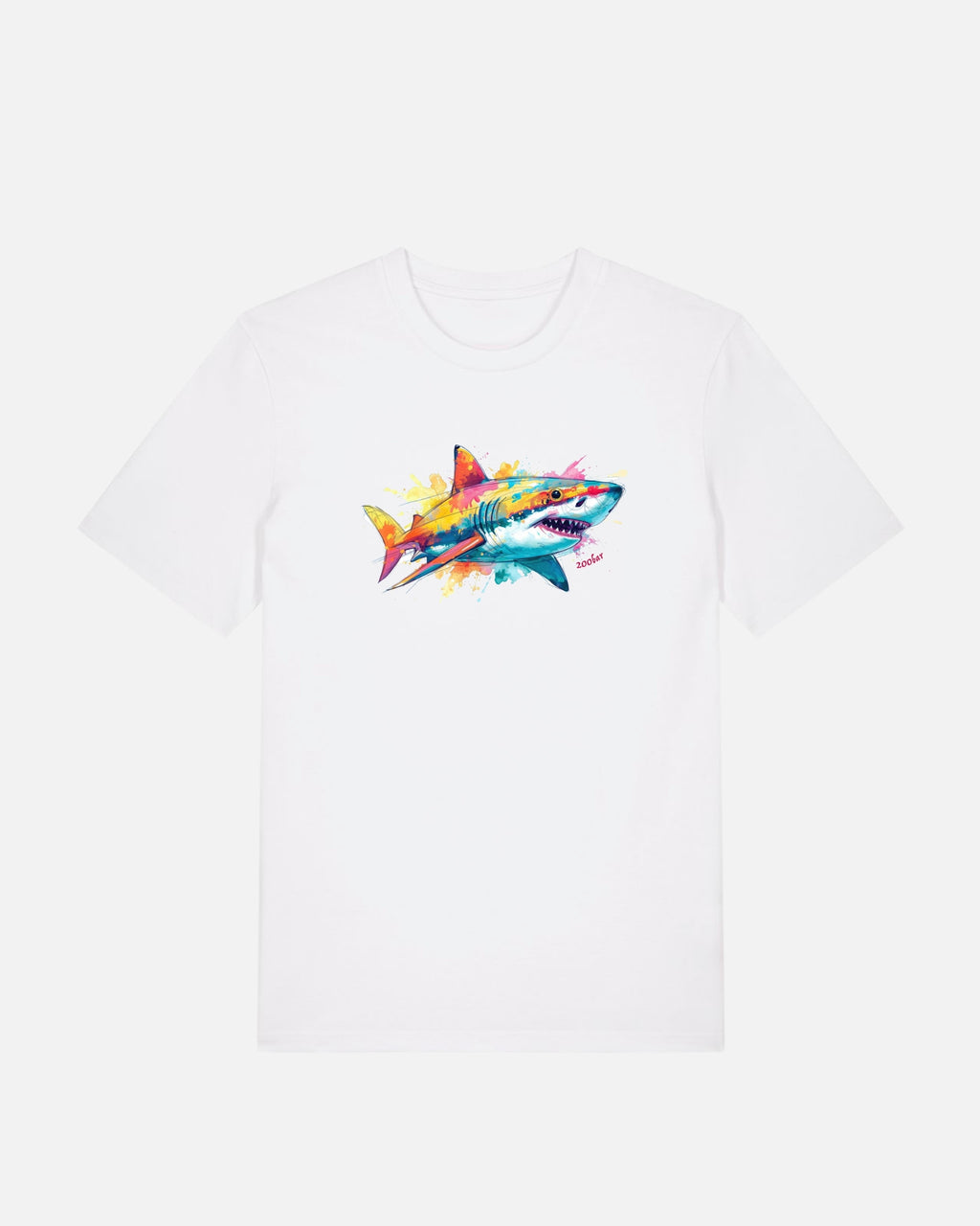 T-shirt Requin Blanc