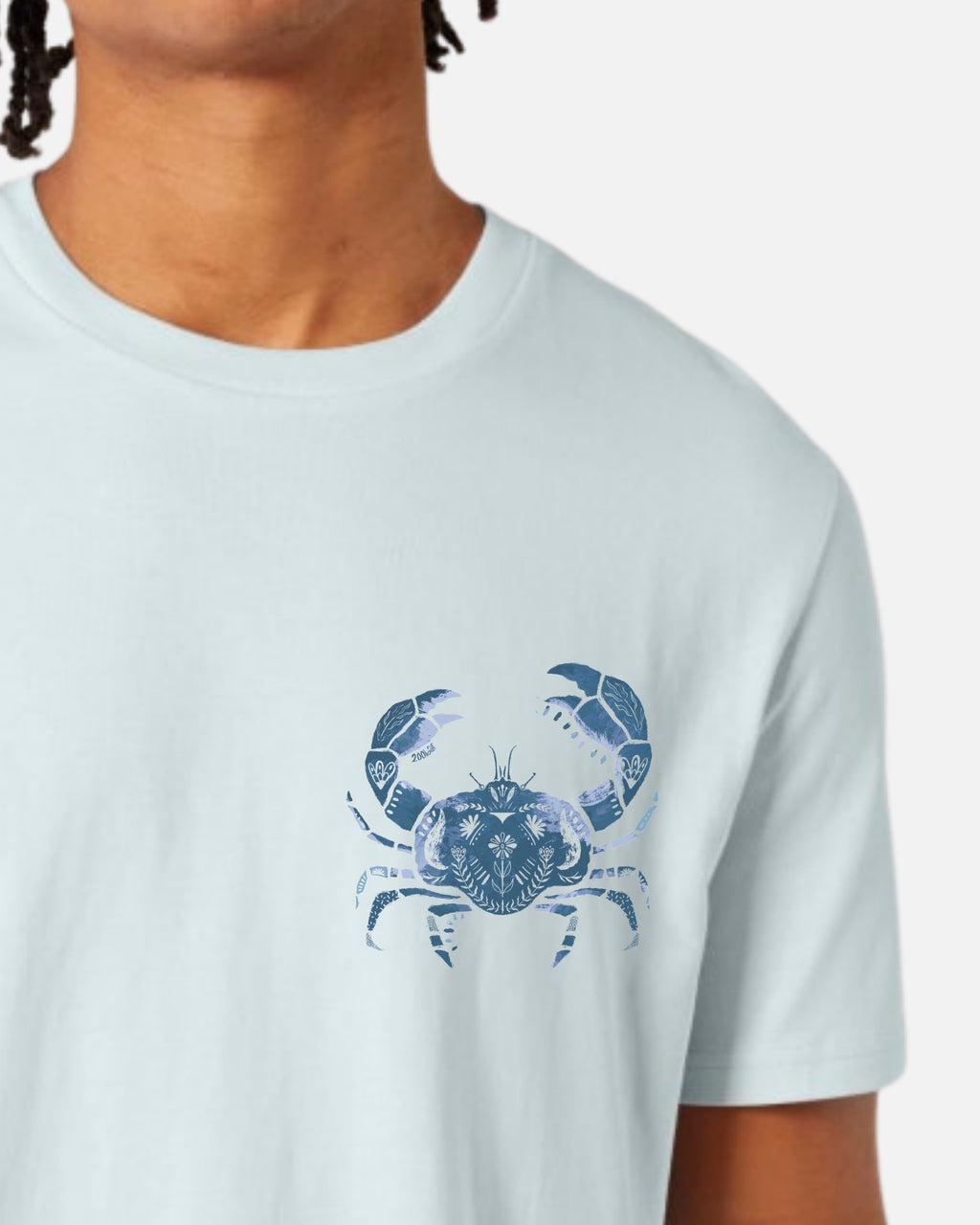 T-shirt Crabe bleu