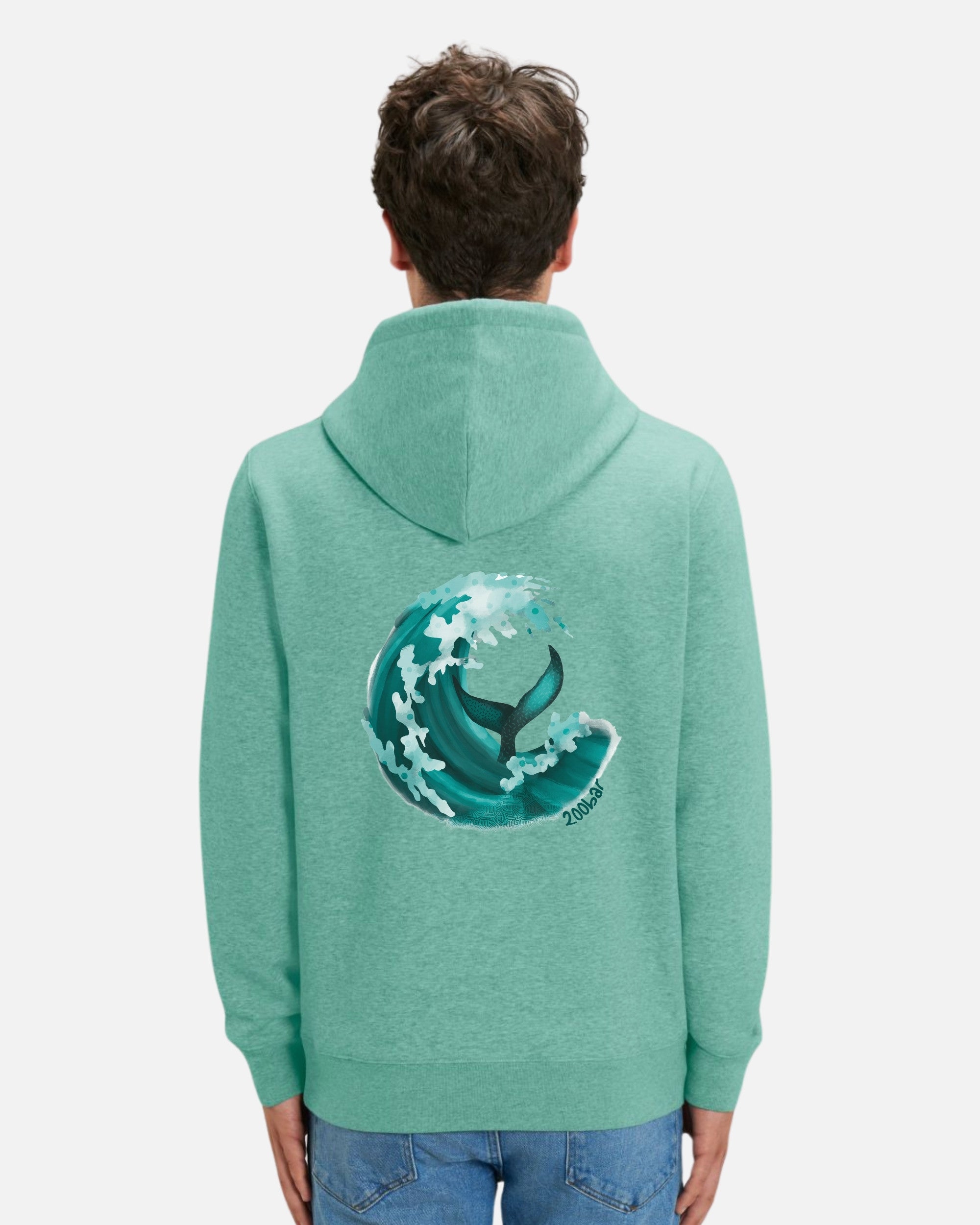 Sweat épais - Vague baleine