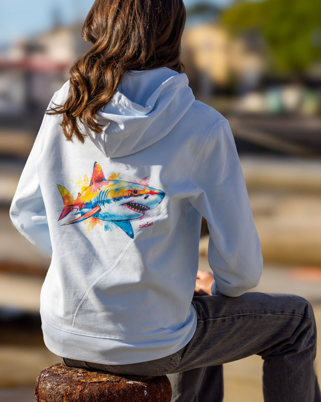 Sweat épais - Requin blanc