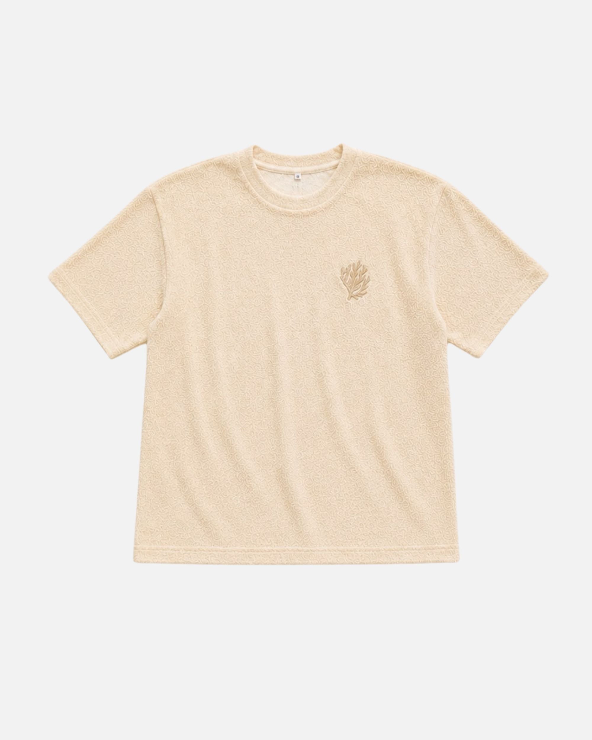 T-shirt éponge Ivoire
