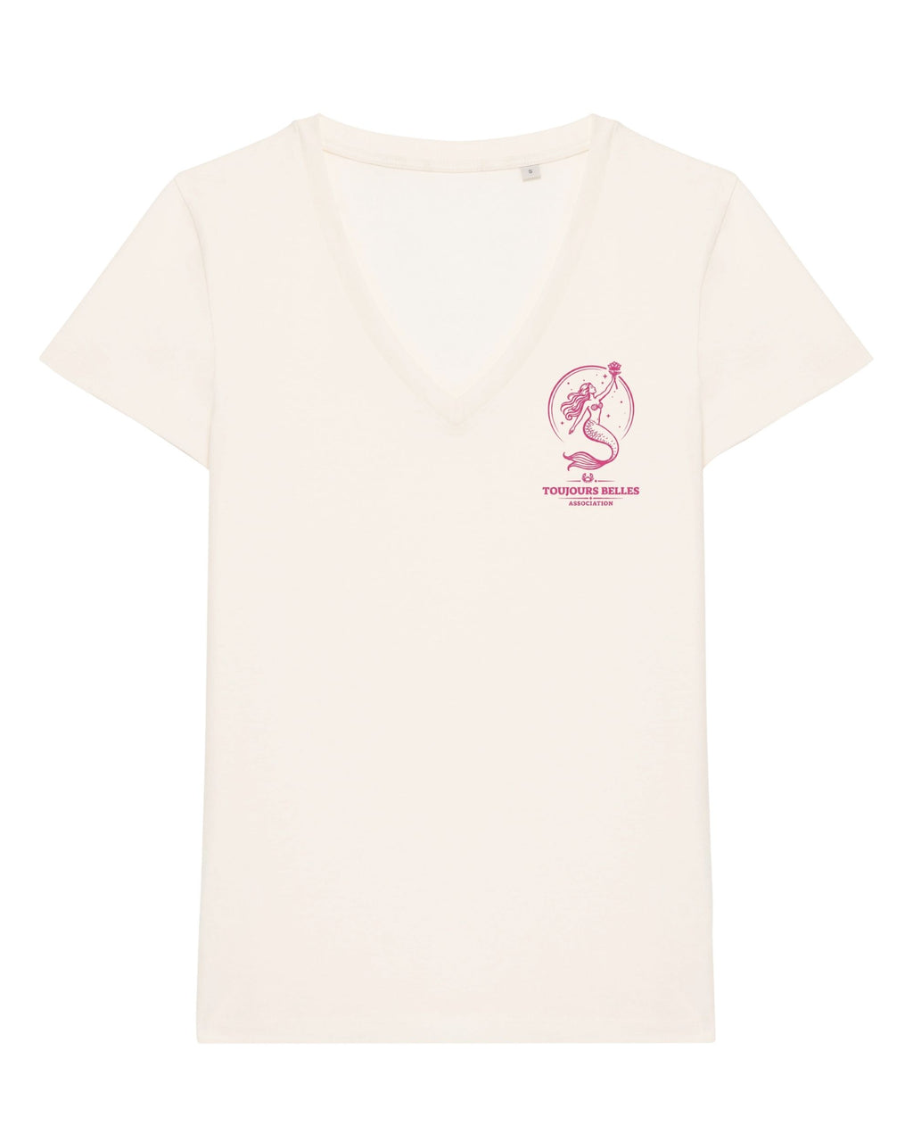T-shirt coton Col V - Toujours belles