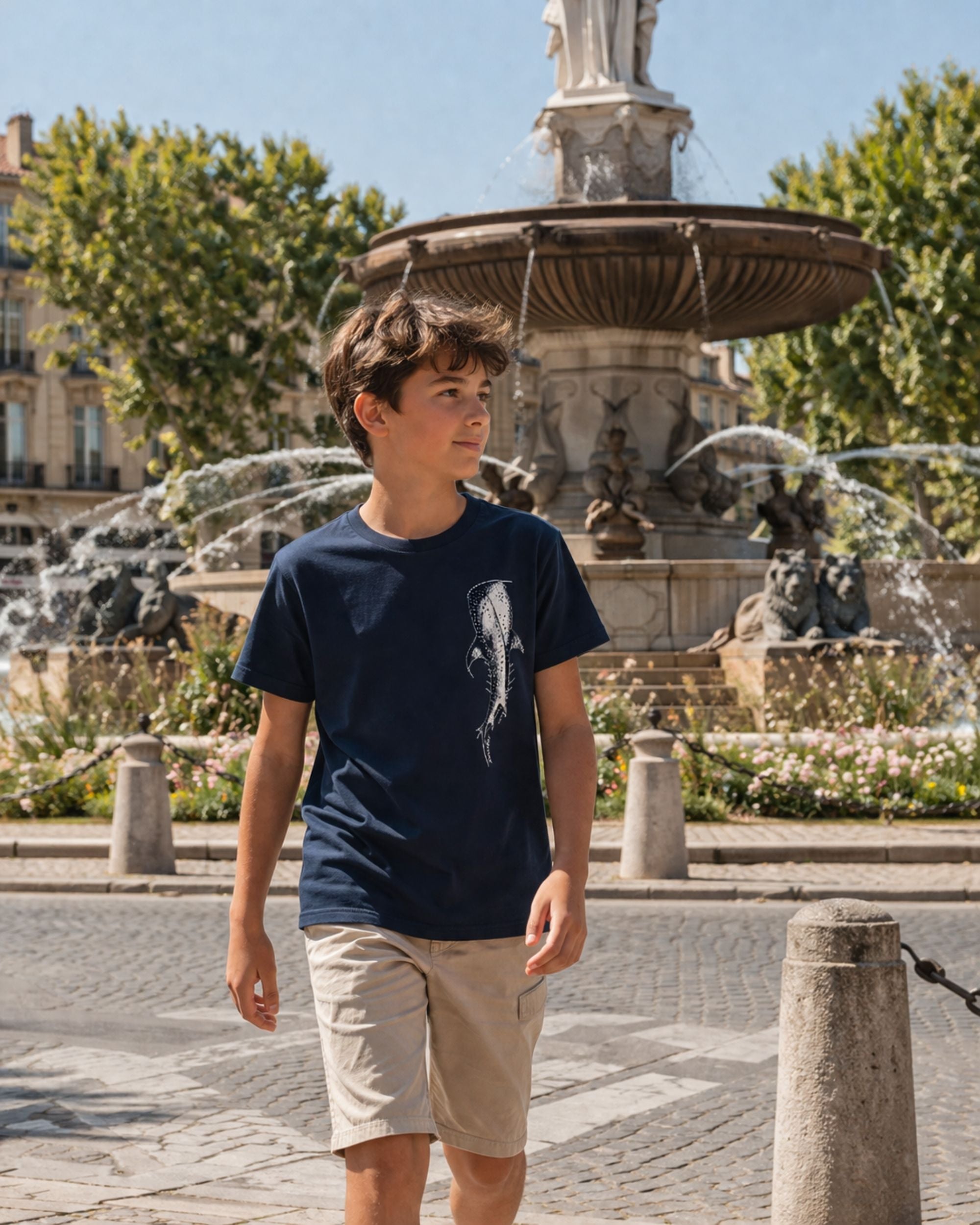 T-shirt enfant - Requin baleine