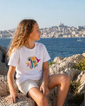 T-shirt enfant - Poisson papillon